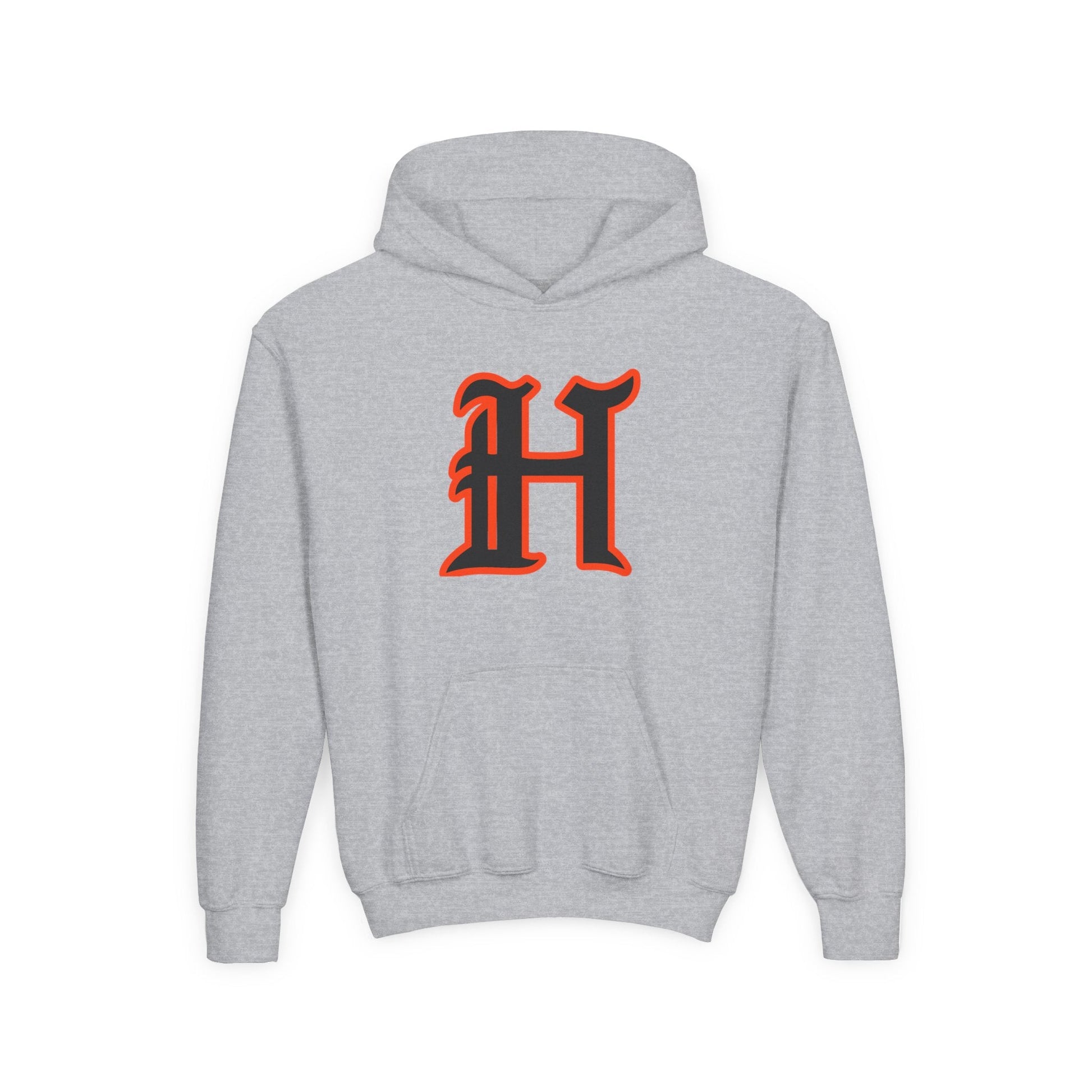 Hoover - H Youth Heavy Blend Hooded Sweatshirt - joyful