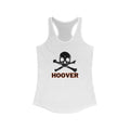 Hoover - Skull Women's Ideal Racerback Tank - joyful