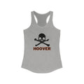 Hoover - Skull Women's Ideal Racerback Tank - joyful