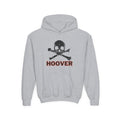Hoover - Skull Youth Heavy Blend Hooded Sweatshirt - joyful