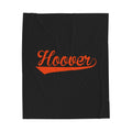 Hoover Velveteen Plush Blanket - joyful