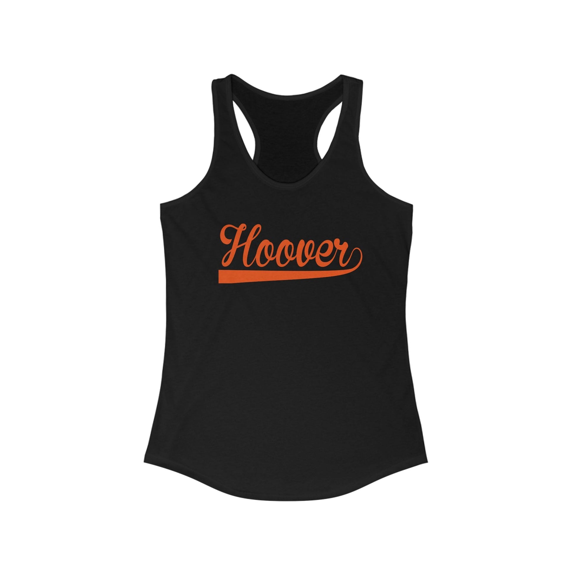Hoover - Women's Ideal Racerback Tank - joyful