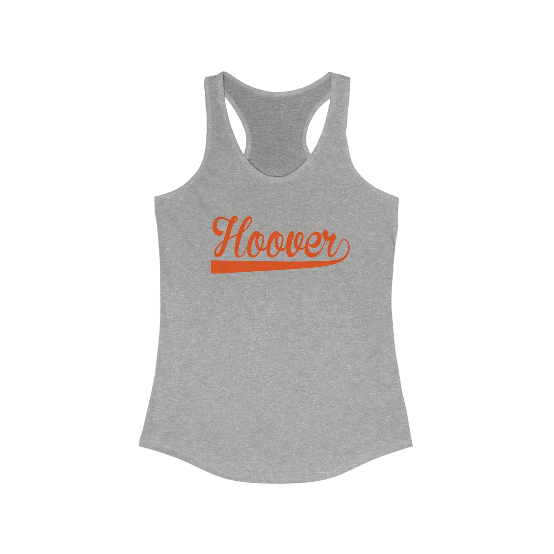 Hoover - Women's Ideal Racerback Tank - joyful