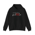 More than a fan. gradUAte. Unisex Heavy Blend™ Hooded Sweatshirt - joyful