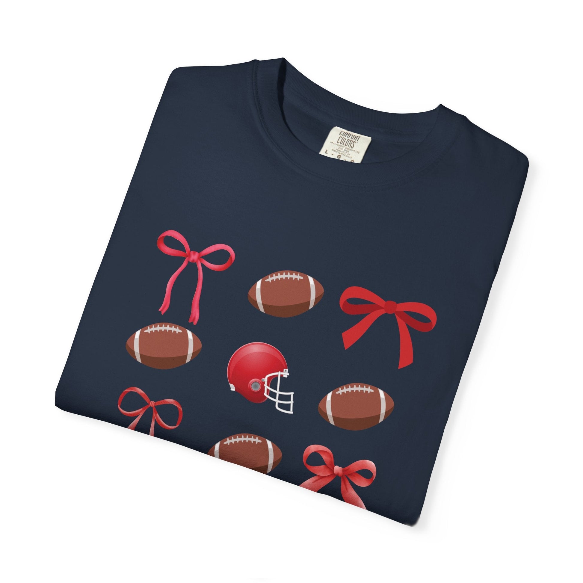 Oak Mountain - Balls & Bows Comfort Colors T-shirt - joyful