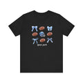 Spain Park - Balls & Bows Unisex Jersey Short Sleeve Tee - joyful