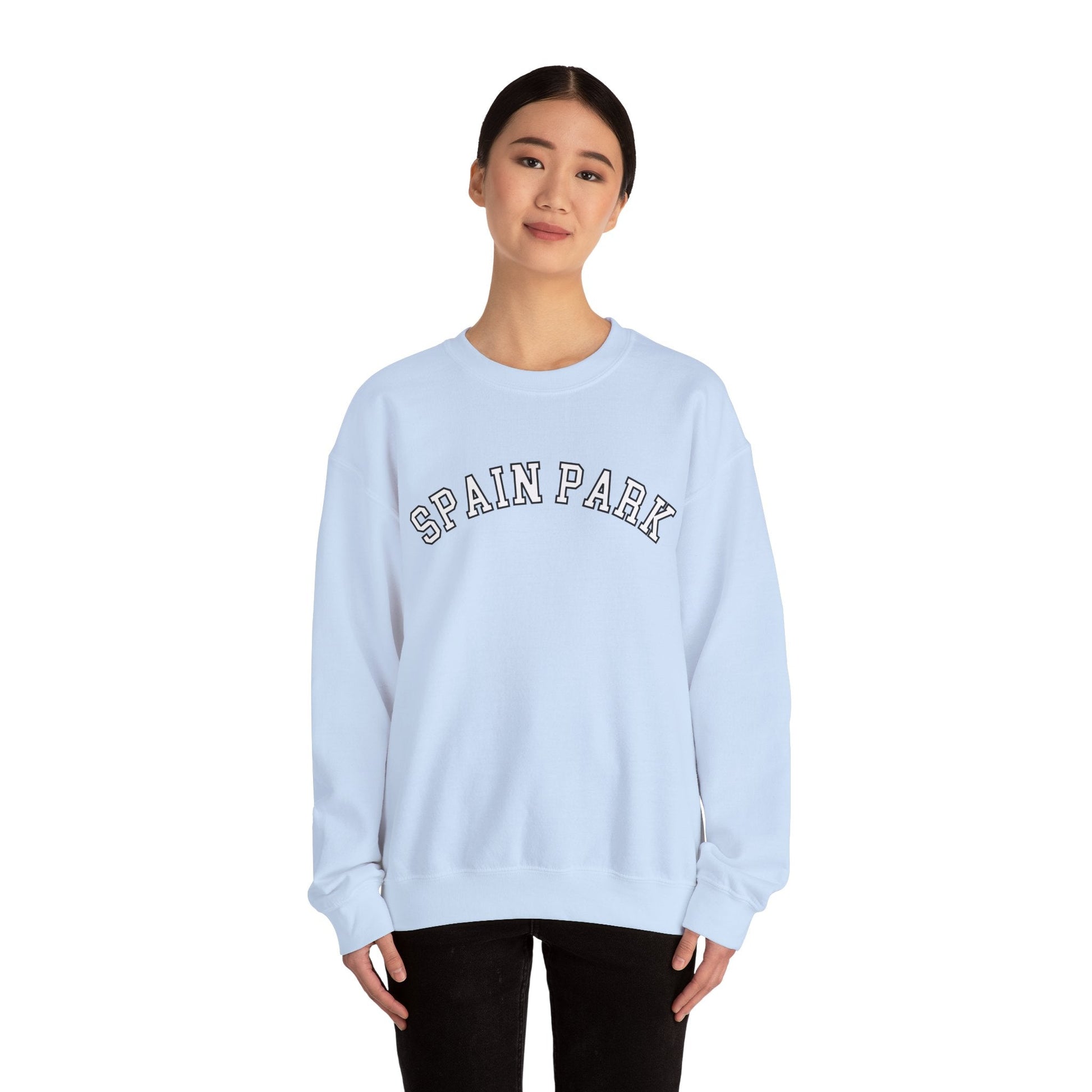 Spain Park block Unisex Heavy Blend™ Crewneck Sweatshirt - joyful