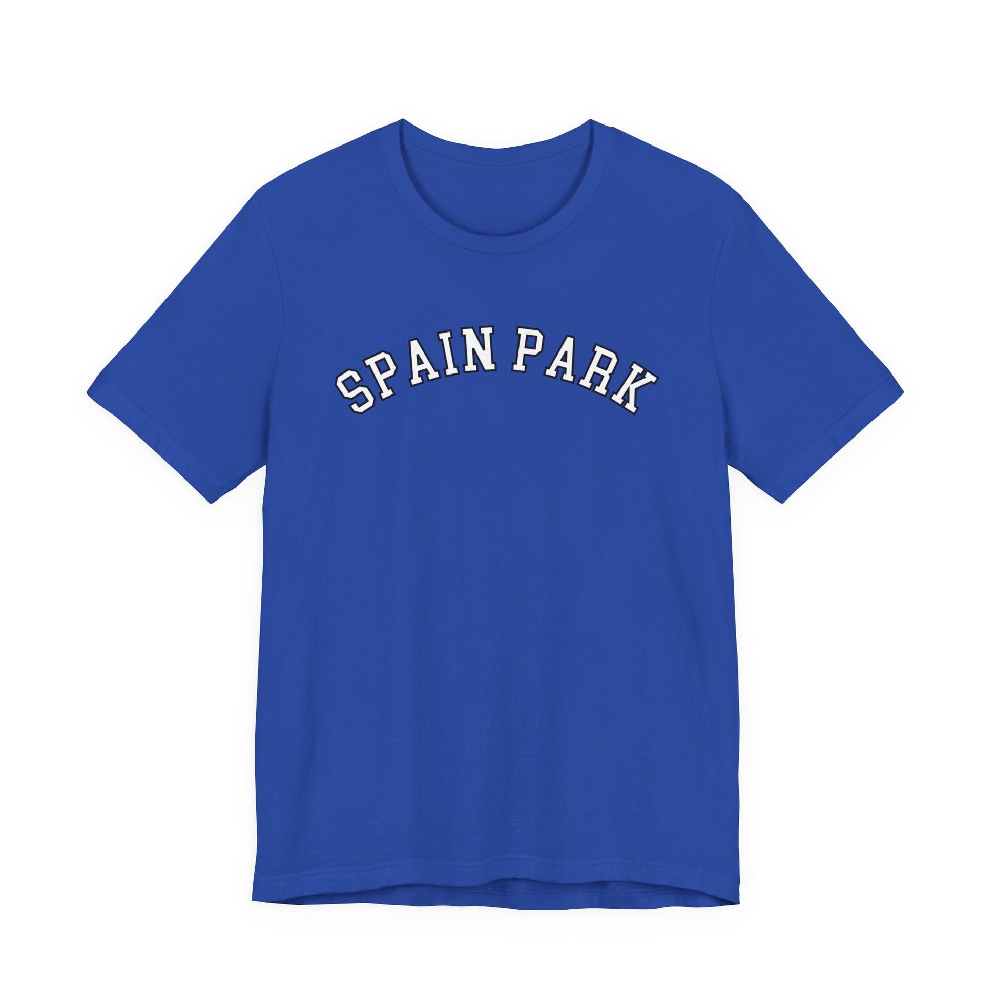 Spain Park block Unisex Jersey Short Sleeve Tee - joyful