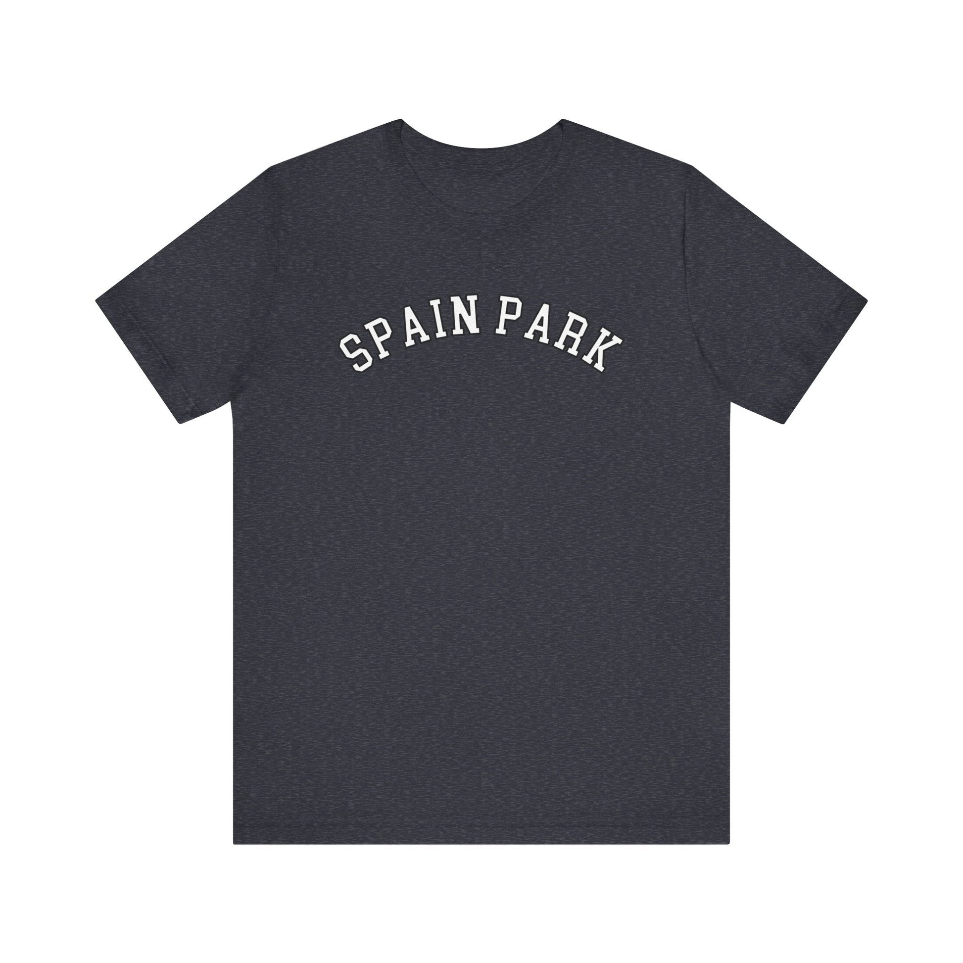 Spain Park block Unisex Jersey Short Sleeve Tee - joyful