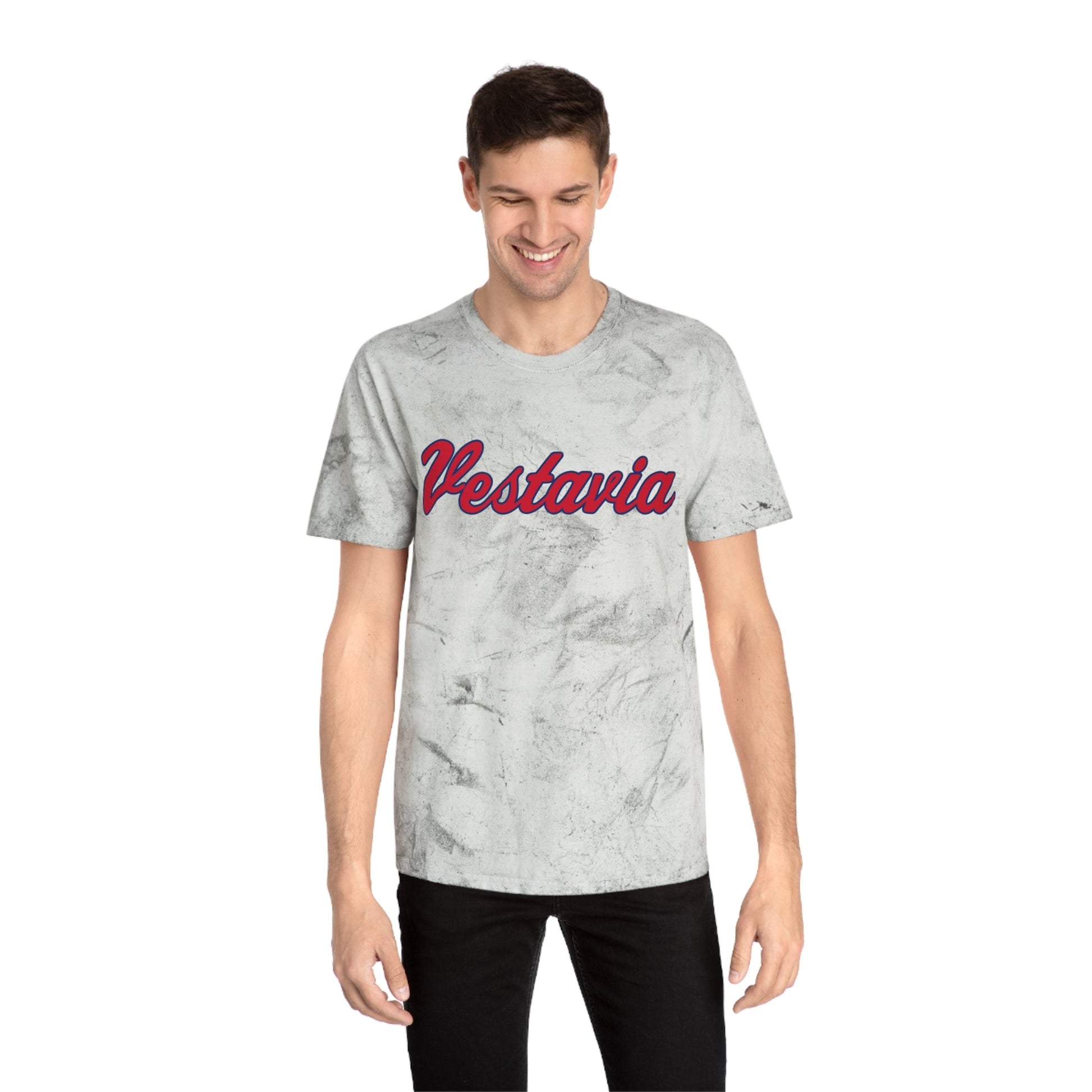 Vestavia Hills Mark Unisex Color Blast T-Shirt - joyful