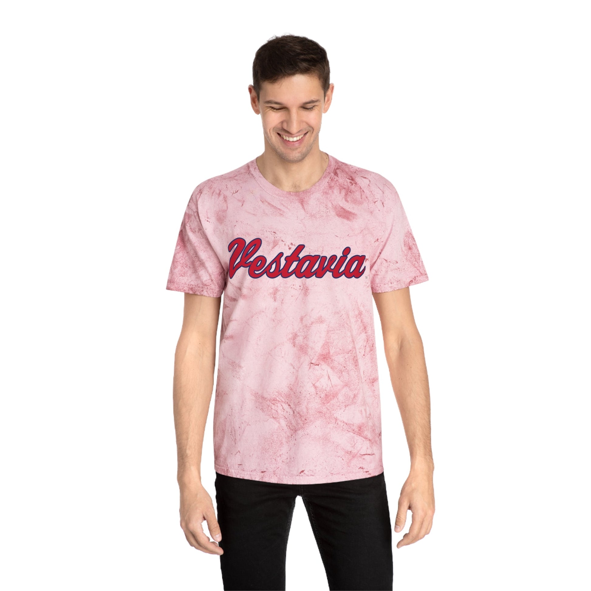 Vestavia Hills Mark Unisex Color Blast T-Shirt - joyful