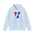 Vestavia - V Red and Blue Hooded Sweatshirt - joyful