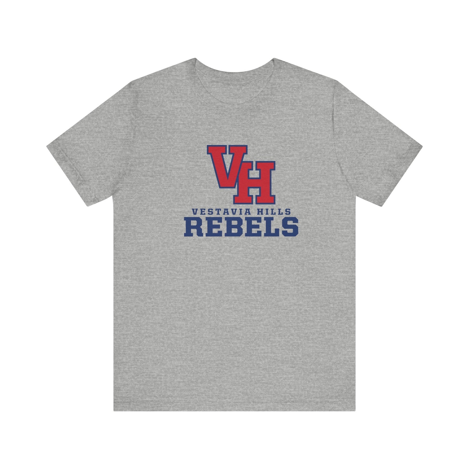 Vestavia - Vestavia Hills Rebels Unisex Jersey Short Sleeve Tee - joyful