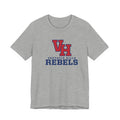 Vestavia - Vestavia Hills Rebels Unisex Jersey Short Sleeve Tee - joyful