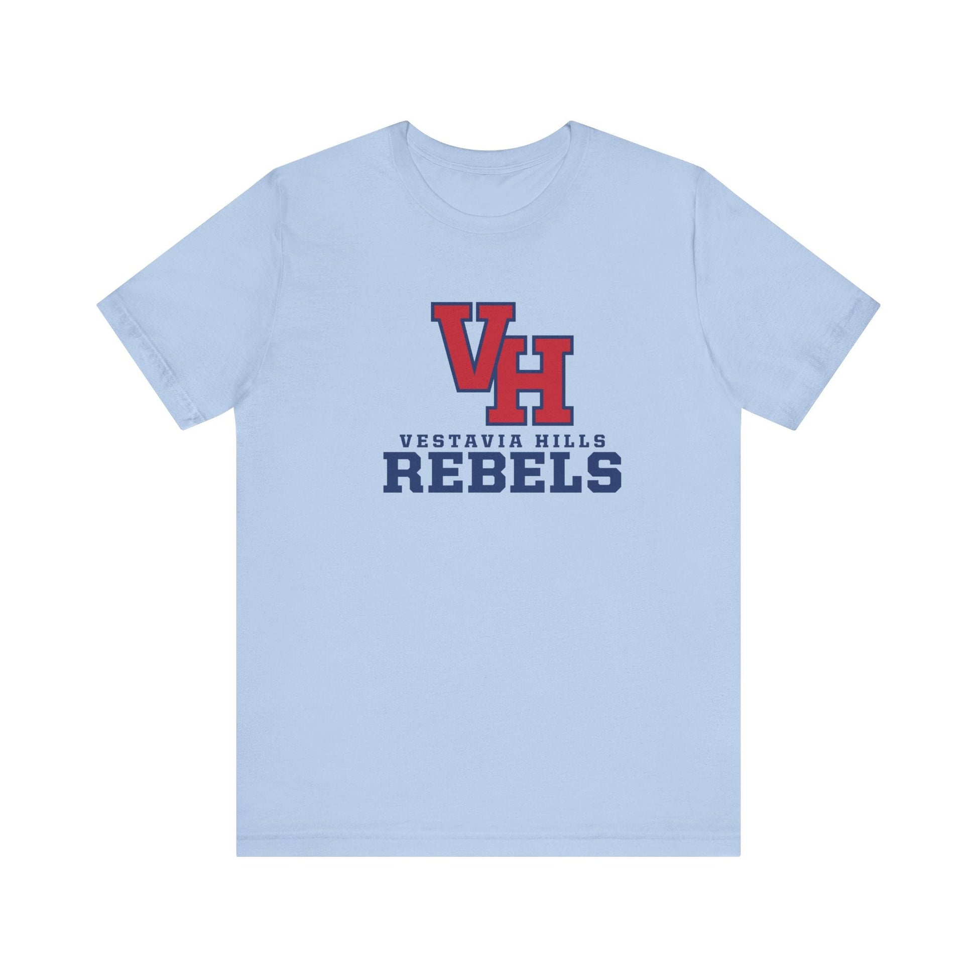 Vestavia - Vestavia Hills Rebels Unisex Jersey Short Sleeve Tee - joyful