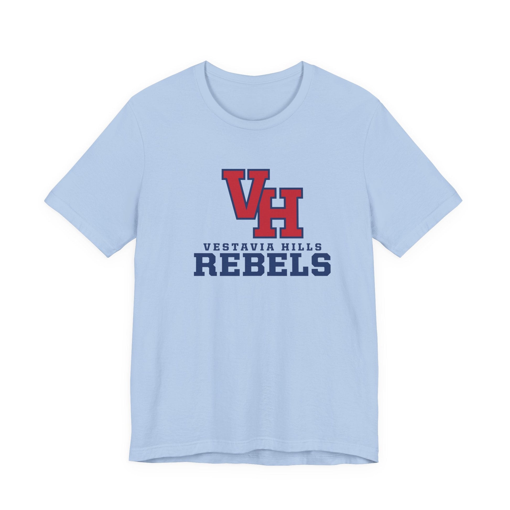 Vestavia - Vestavia Hills Rebels Unisex Jersey Short Sleeve Tee - joyful