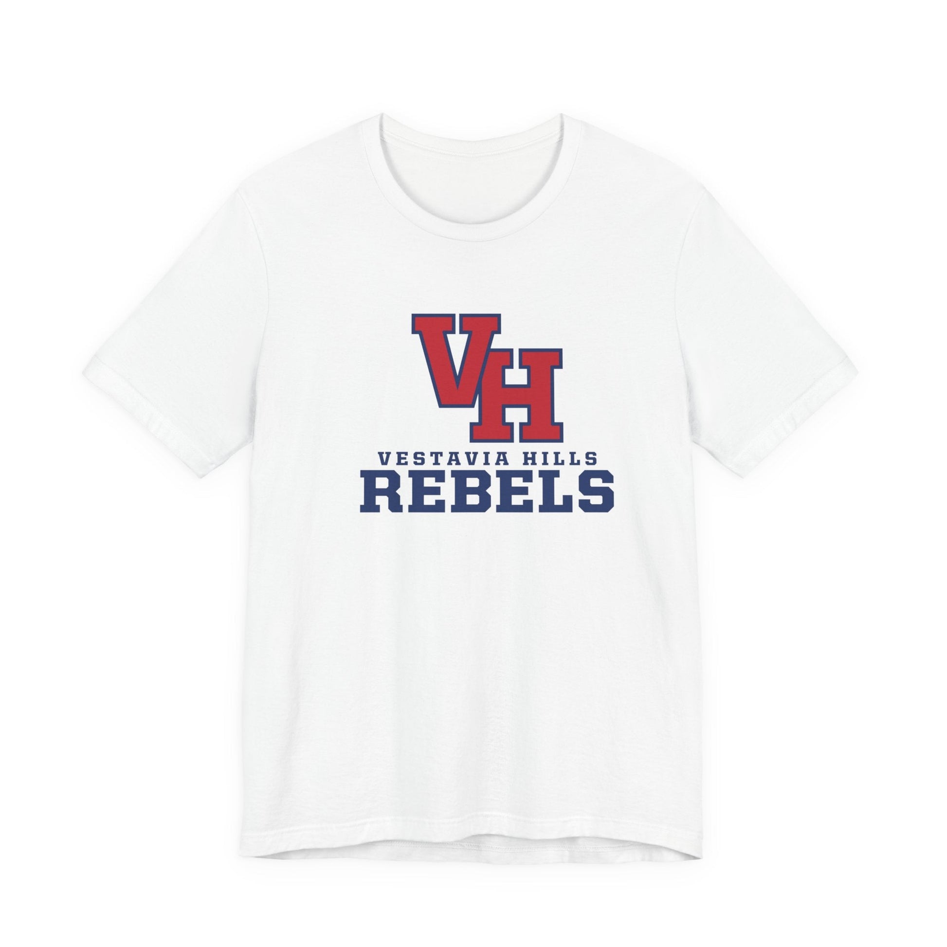 Vestavia - Vestavia Hills Rebels Unisex Jersey Short Sleeve Tee - joyful
