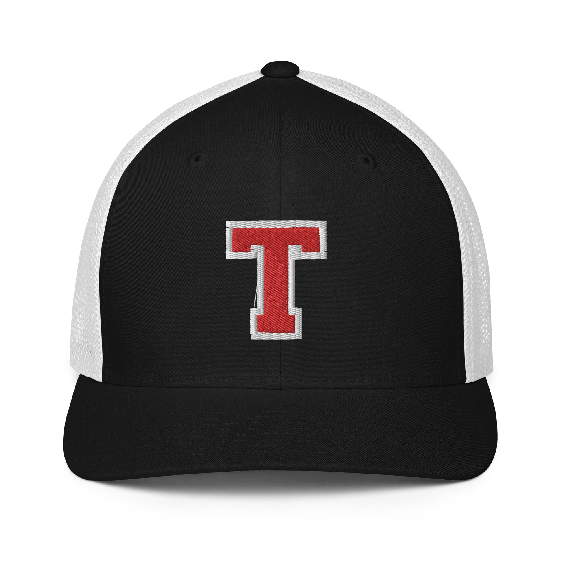 Thompson T - Fitted Closed-back trucker cap.