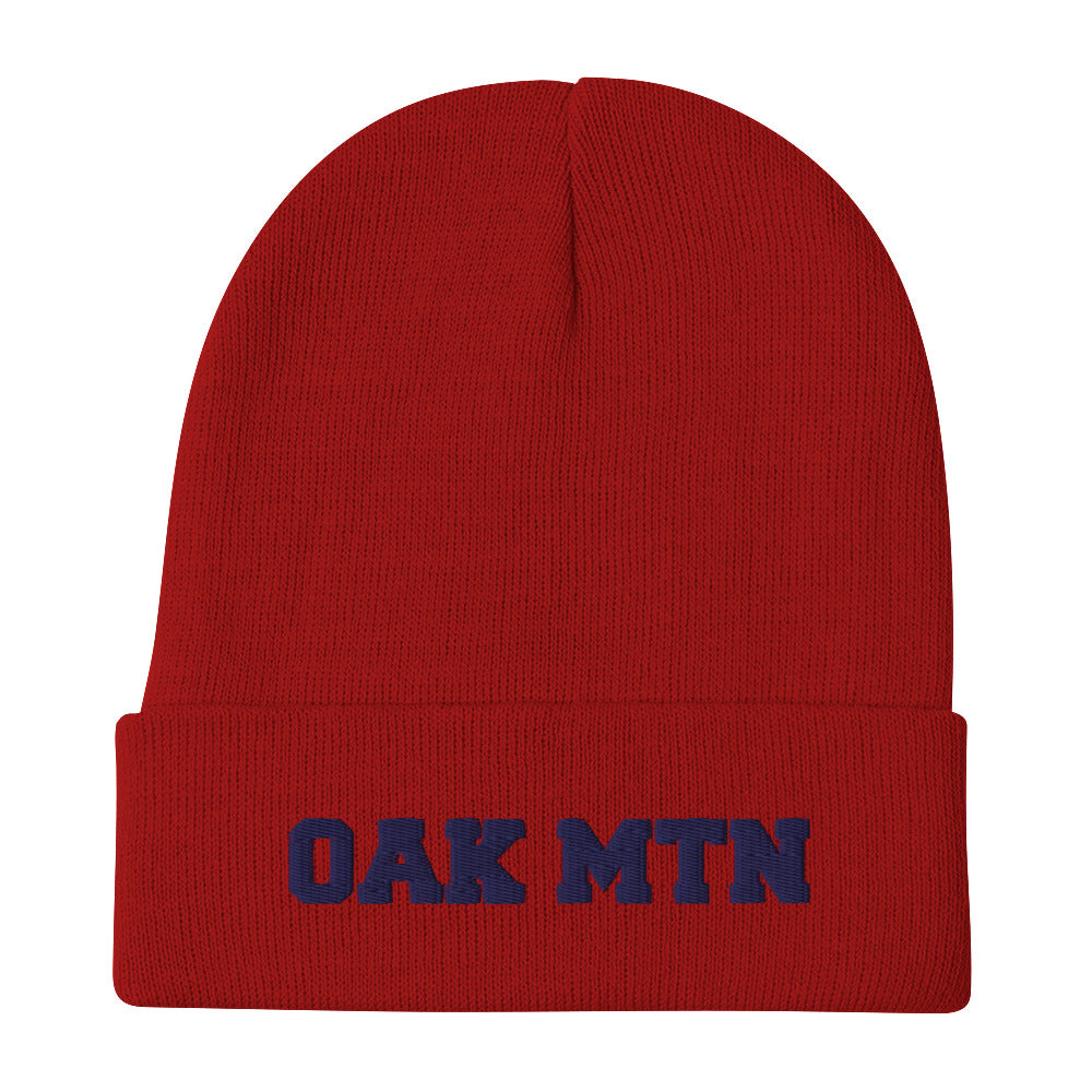 OAK MTN - FR Embroidered Beanie.