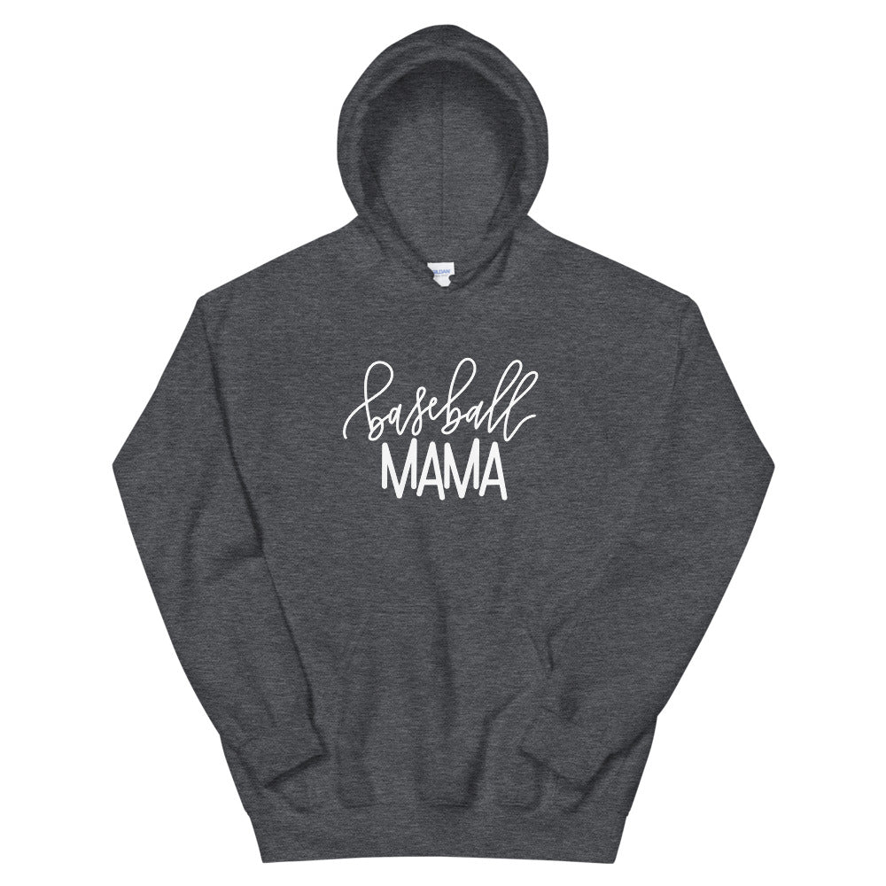 Baseball Mama Unisex Hoodie.
