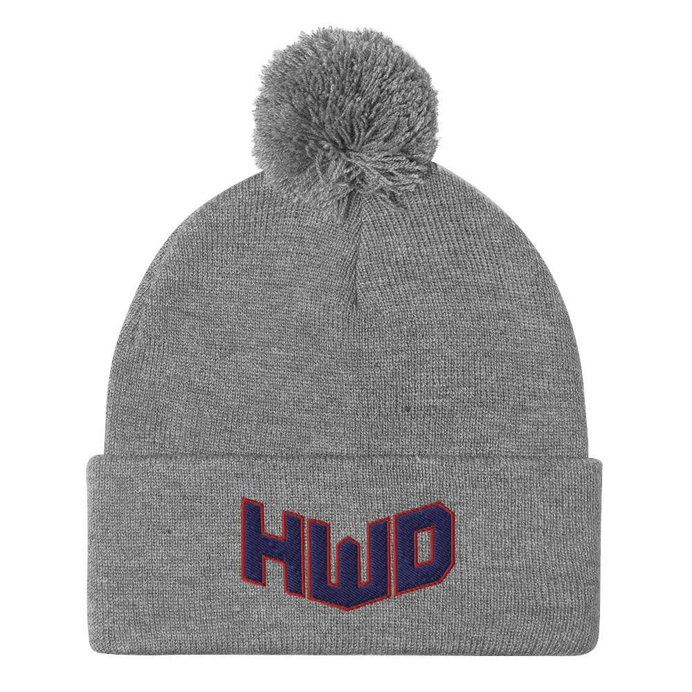 HWD Pom-Pom Beanie.