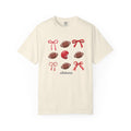 Alabama - Balls & Bows Comfort Colors T-shirt - joyful
