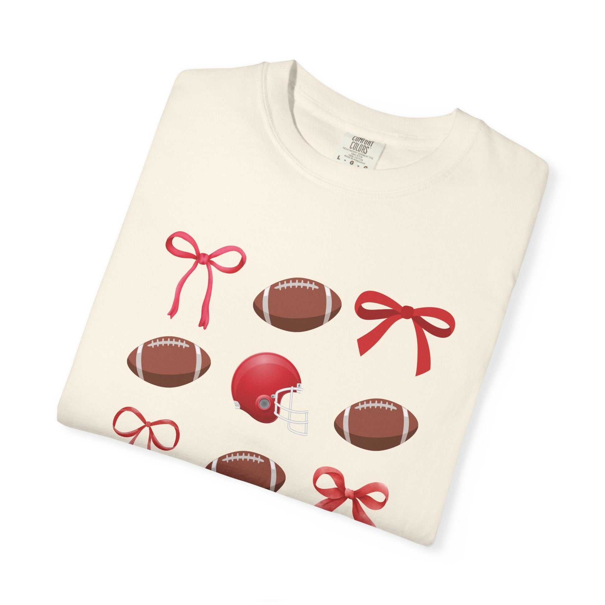 Alabama - Balls & Bows Comfort Colors T-shirt - joyful