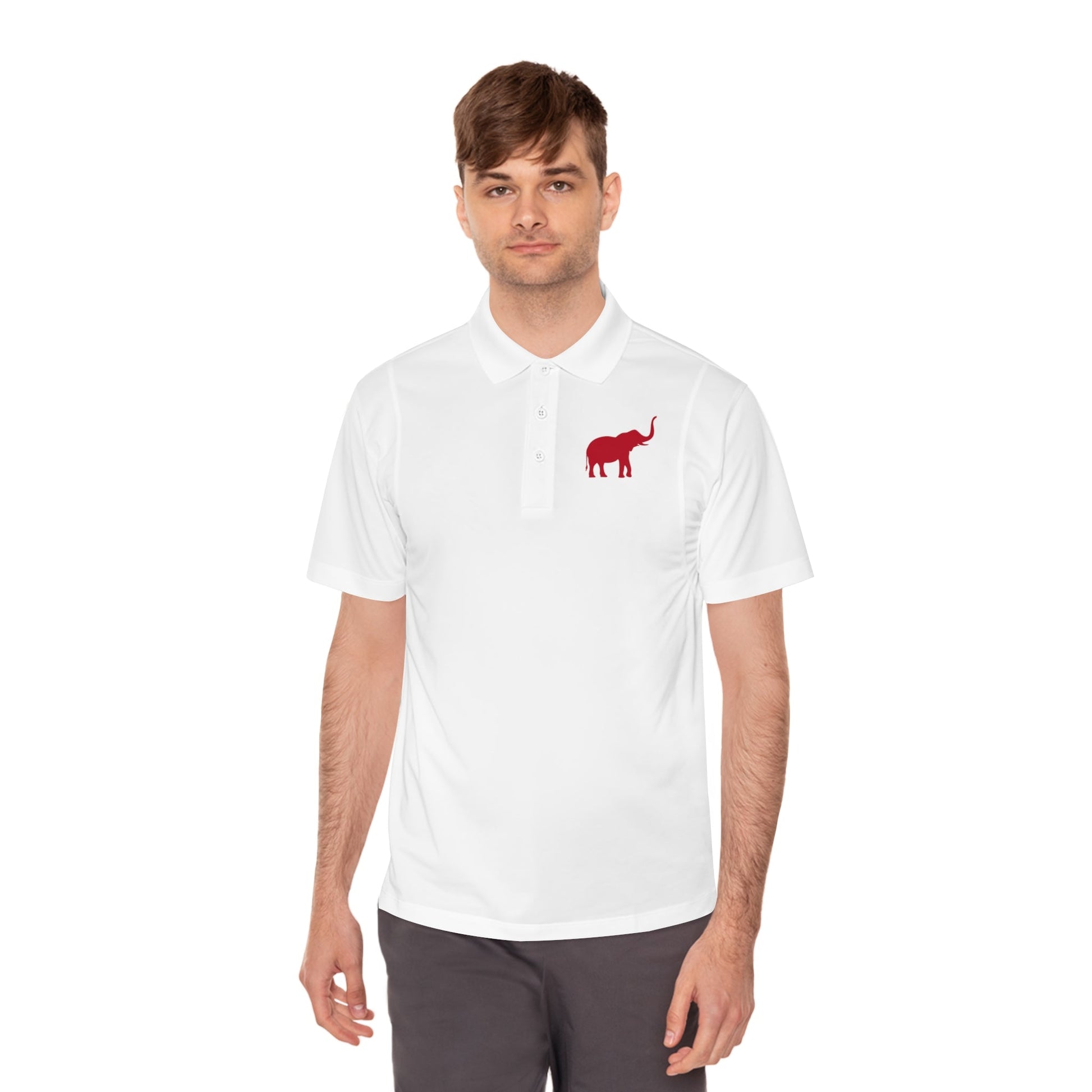 Alabama Elephant Sport Polo Shirt - joyful