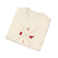 Alabama Map Unisex Comfort Colors Softstyle T-Shirt - joyful