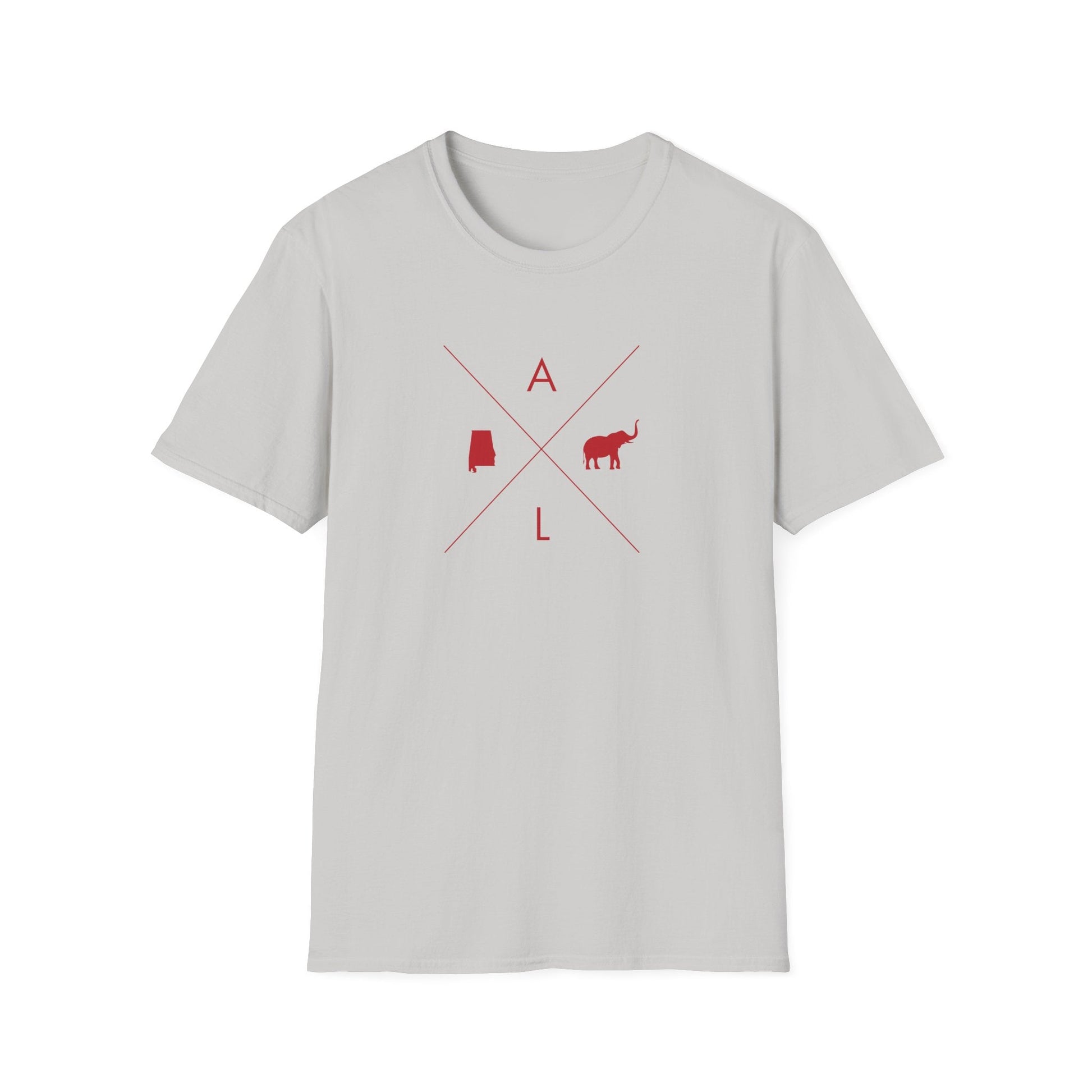 Alabama Map Unisex Comfort Colors Softstyle T-Shirt - joyful