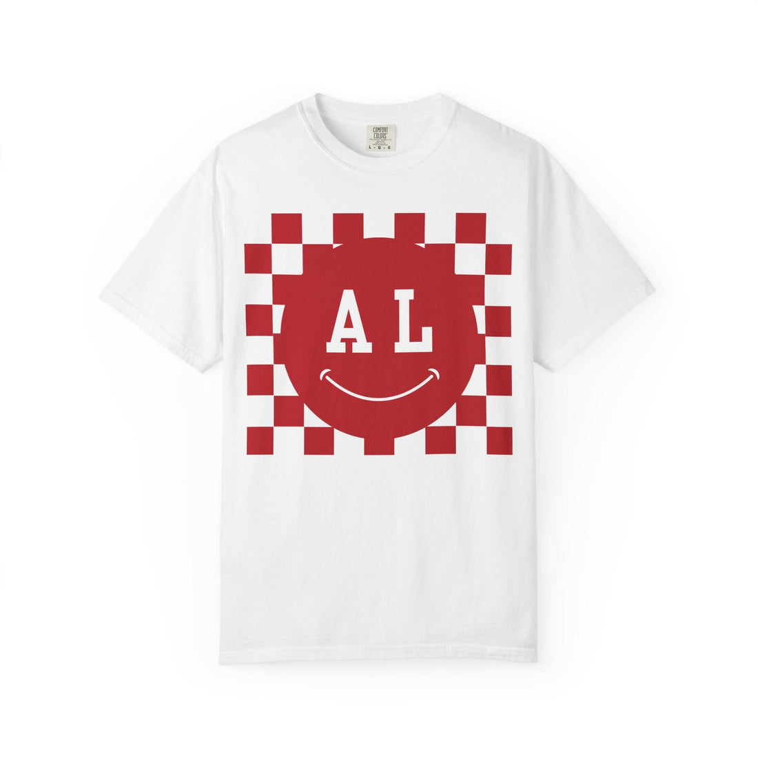 Alabama - Smiley are better in Tuscaloosa Comfort Colors T-shirt - joyful