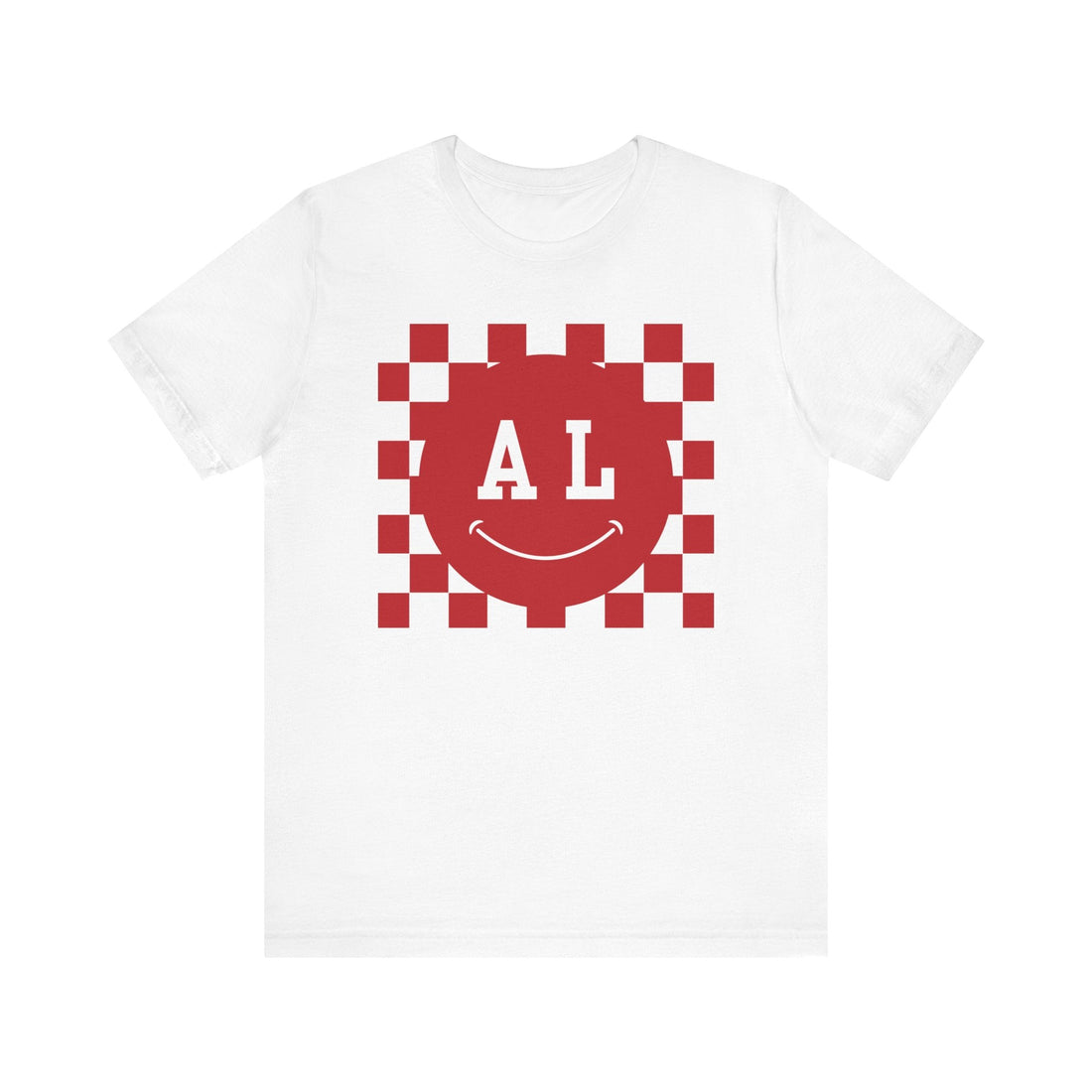 Alabama Smiley Unisex Jersey Short Sleeve Tee - joyful
