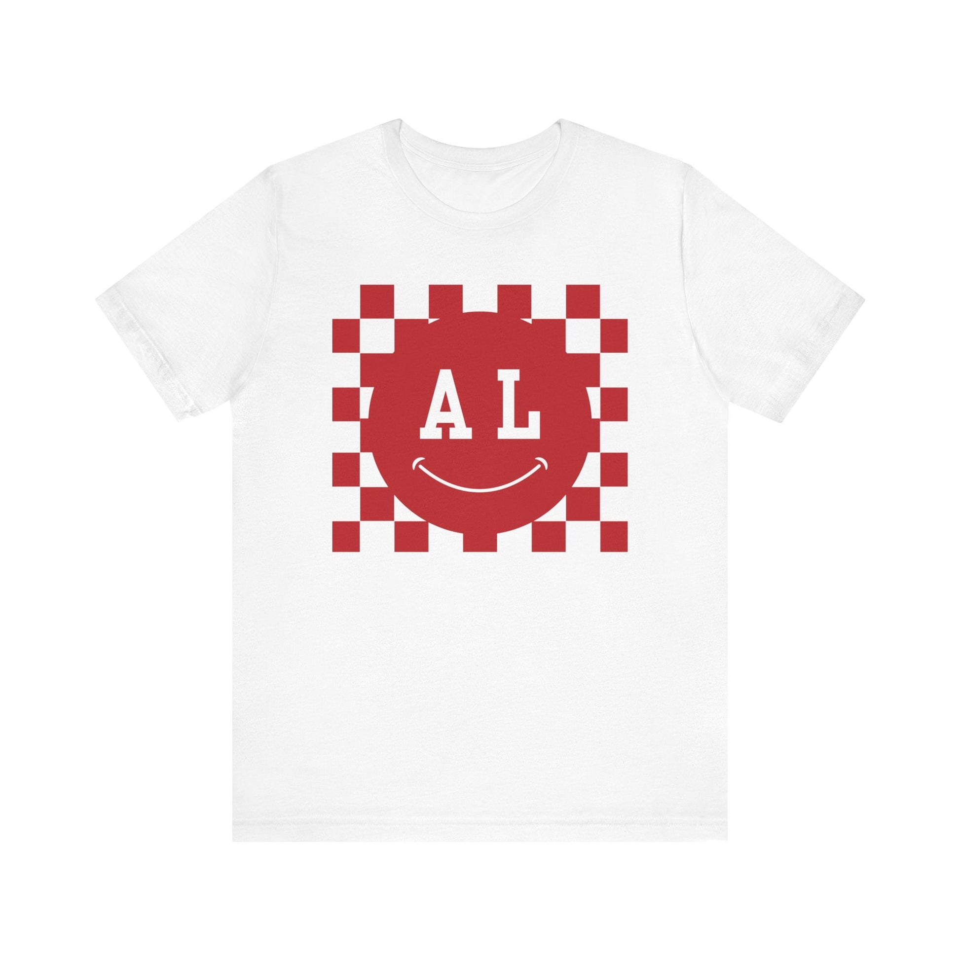 Alabama Smiley Unisex Jersey Short Sleeve Tee - joyful