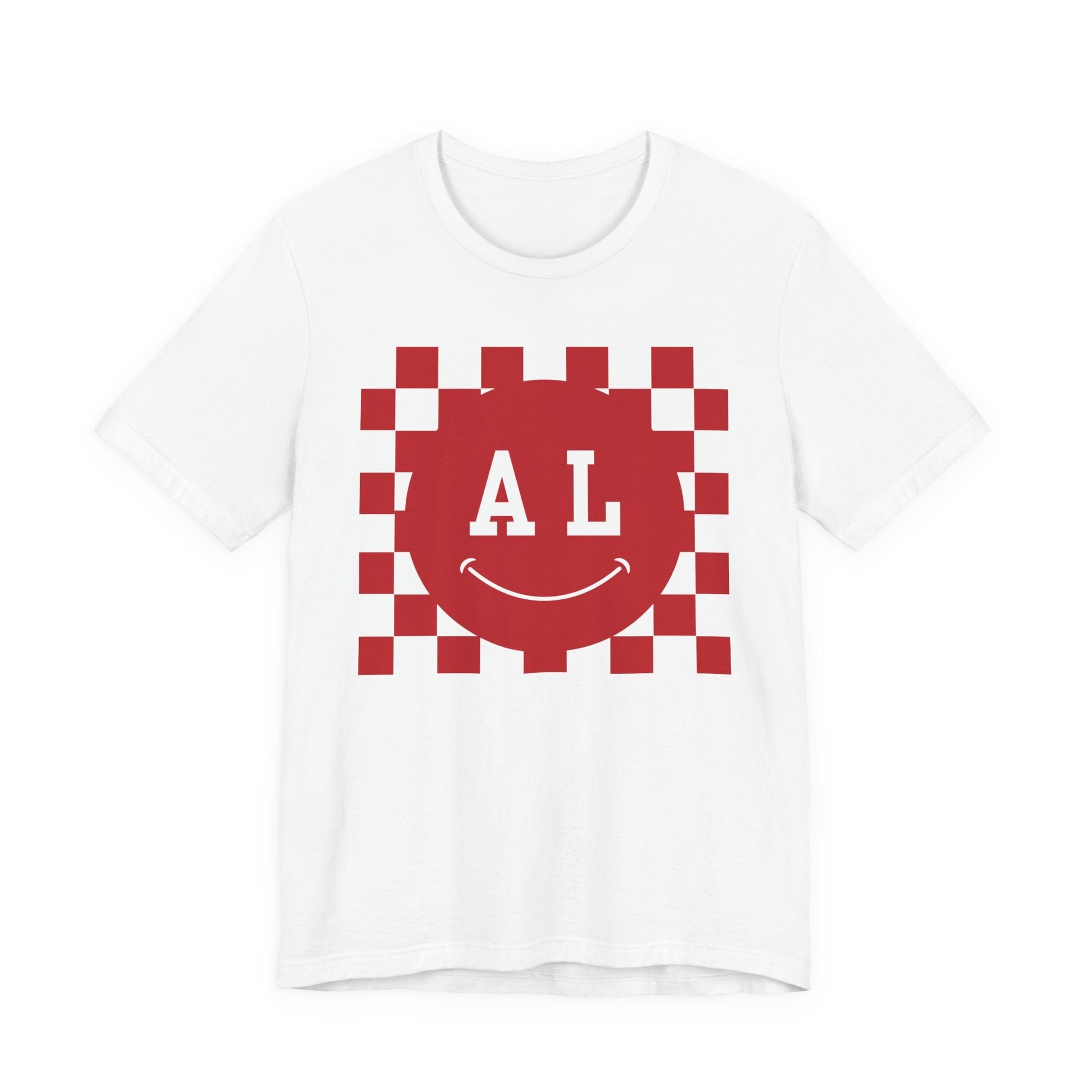 Alabama Smiley Unisex Jersey Short Sleeve Tee - joyful
