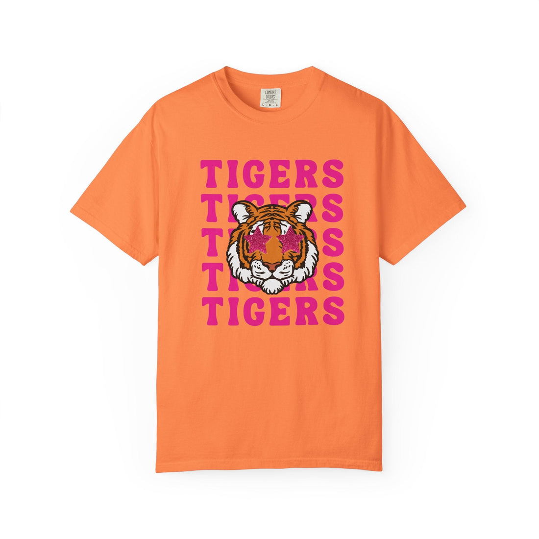 Auburn - Tigers 5x Comfort Colors T-shirt - joyful