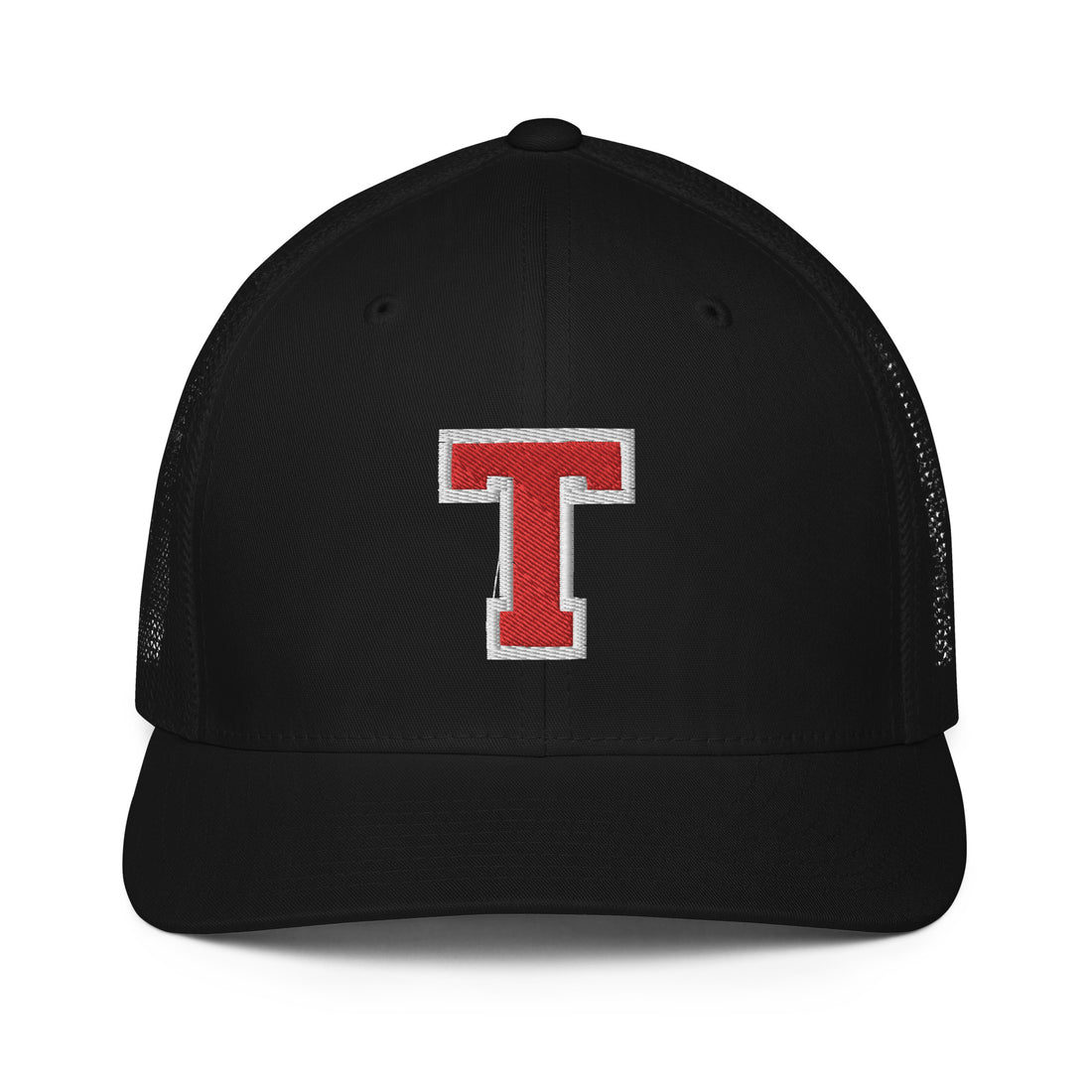 Thompson T - Fitted Closed-back trucker cap.