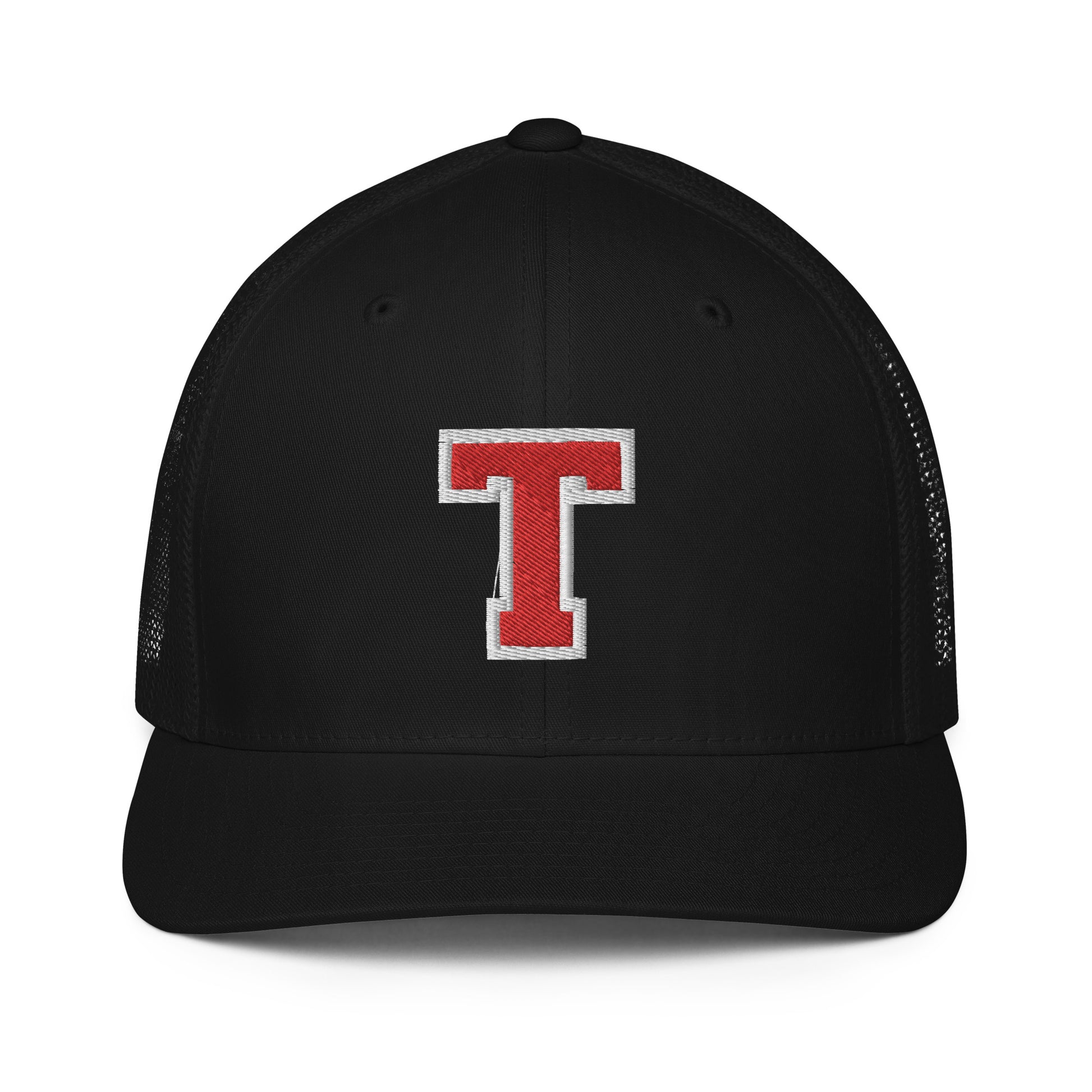 Thompson T - Fitted Closed-back trucker cap.