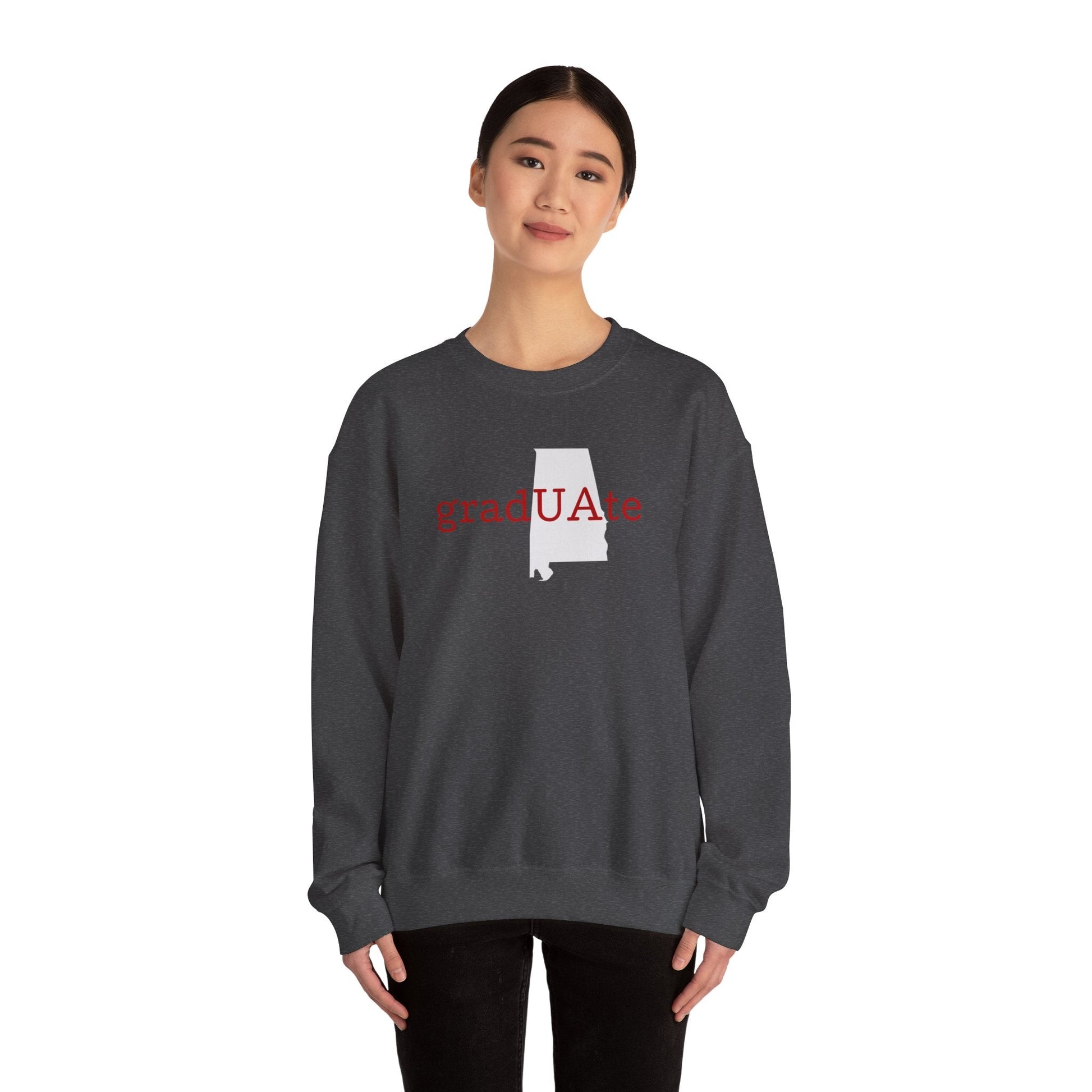 gradUAte - UA Alumni - Unisex Heavy Blend™ Crewneck Sweatshirt - joyful