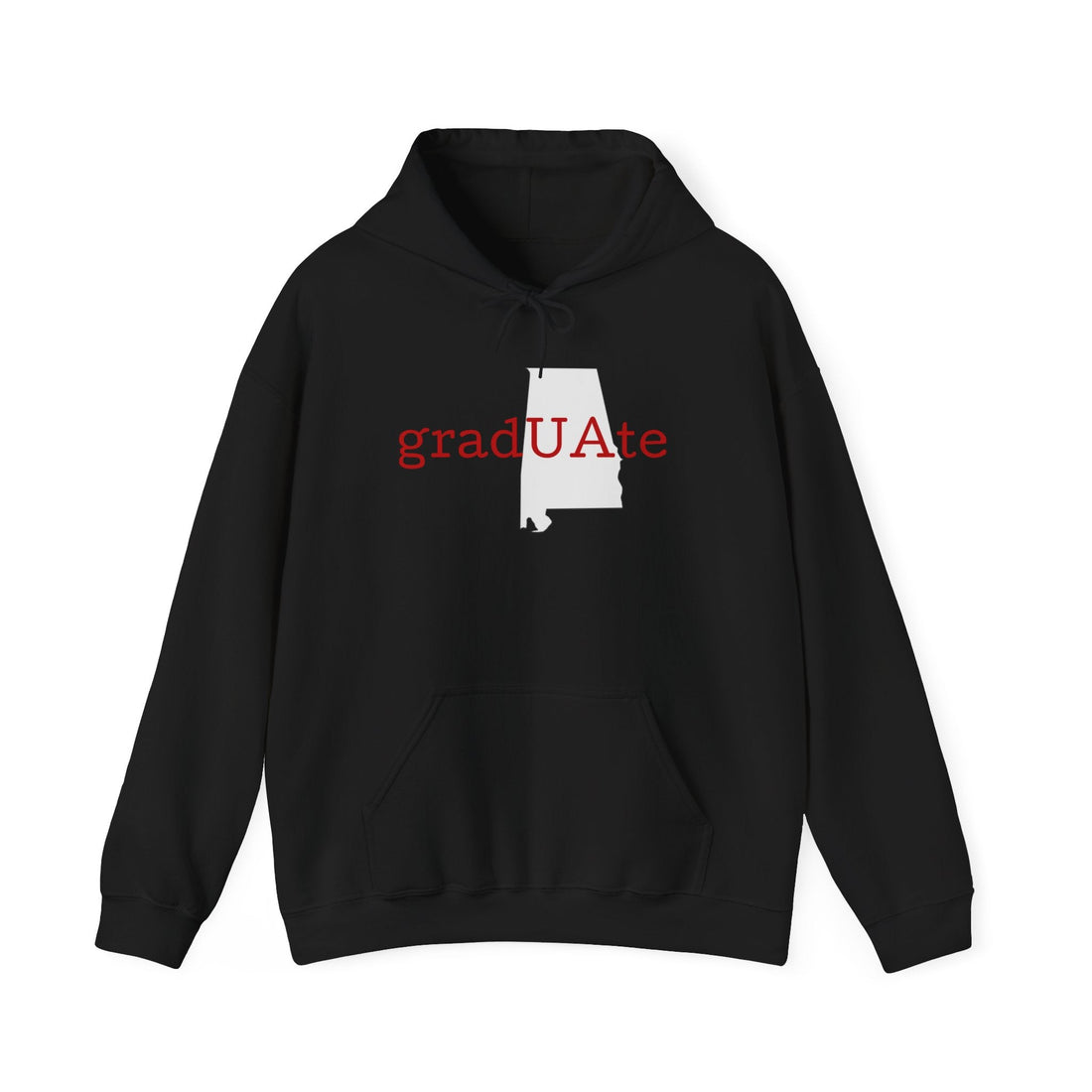 gradUAte with State - UA alumni - 2 Unisex Heavy Blend™ Hooded Sweatshirt - joyful