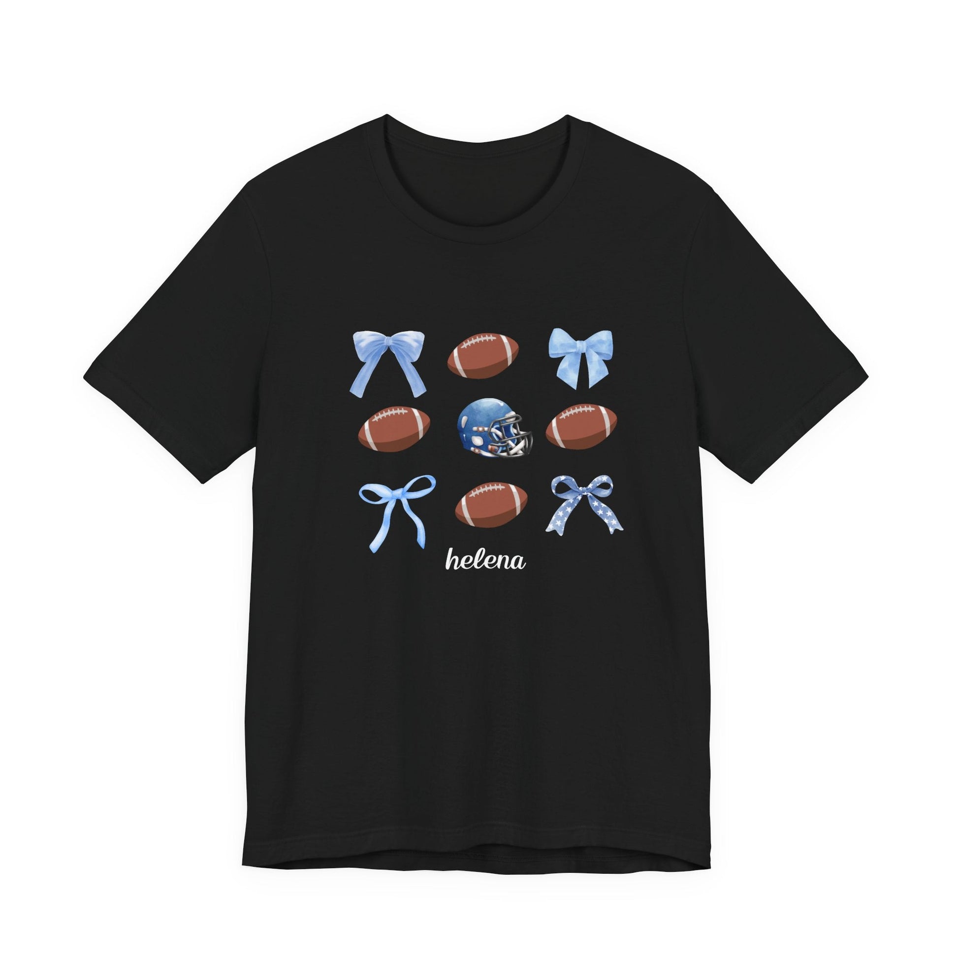 Helena - Balls & Bows Unisex Jersey Short Sleeve Tee - joyful