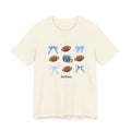 Helena - Balls & Bows Unisex Jersey Short Sleeve Tee - joyful
