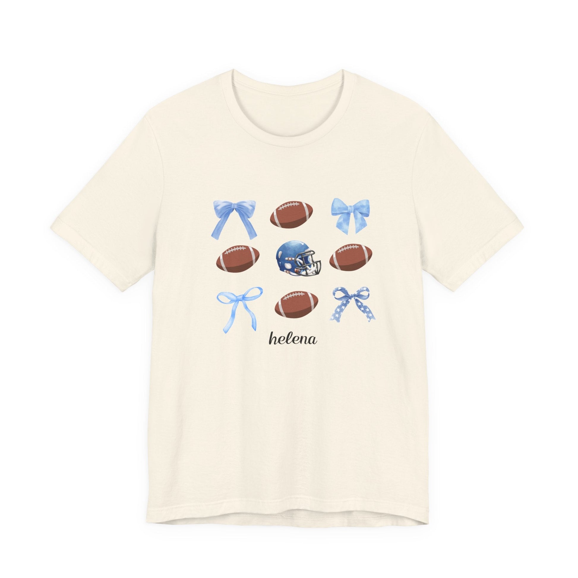 Helena - Balls & Bows Unisex Jersey Short Sleeve Tee - joyful