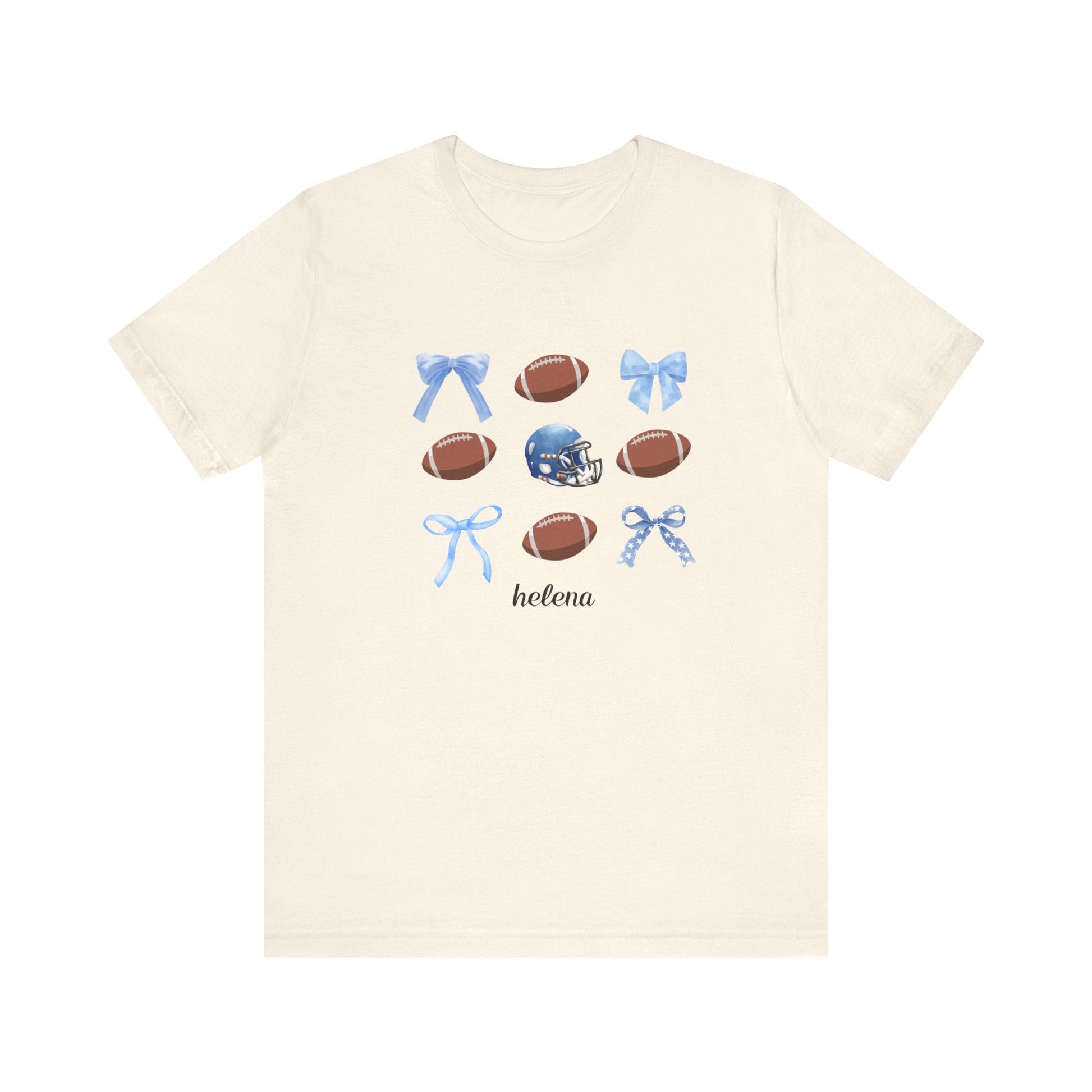 Helena - Balls & Bows Unisex Jersey Short Sleeve Tee - joyful