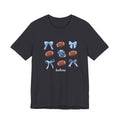 Helena - Balls & Bows Unisex Jersey Short Sleeve Tee - joyful