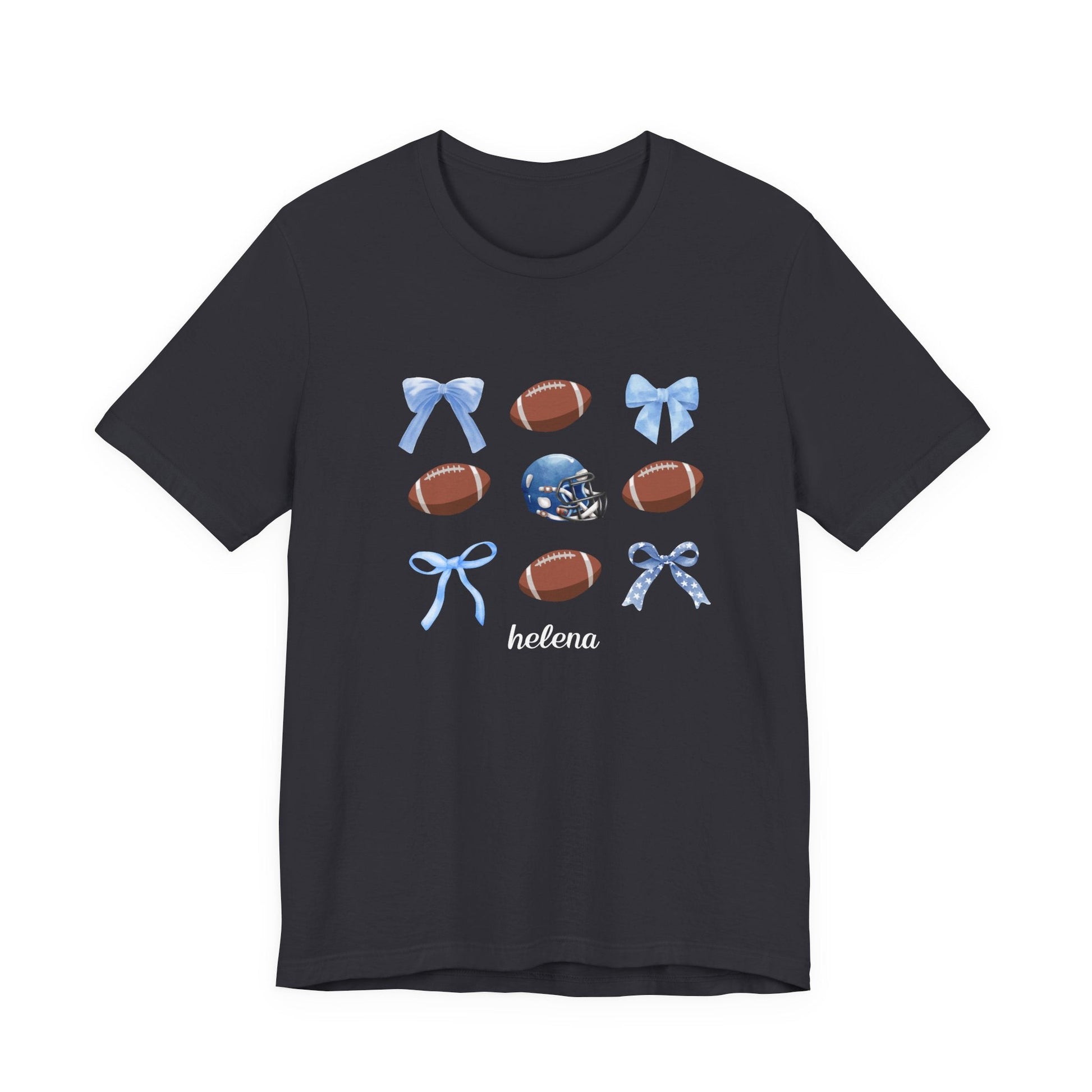 Helena - Balls & Bows Unisex Jersey Short Sleeve Tee - joyful
