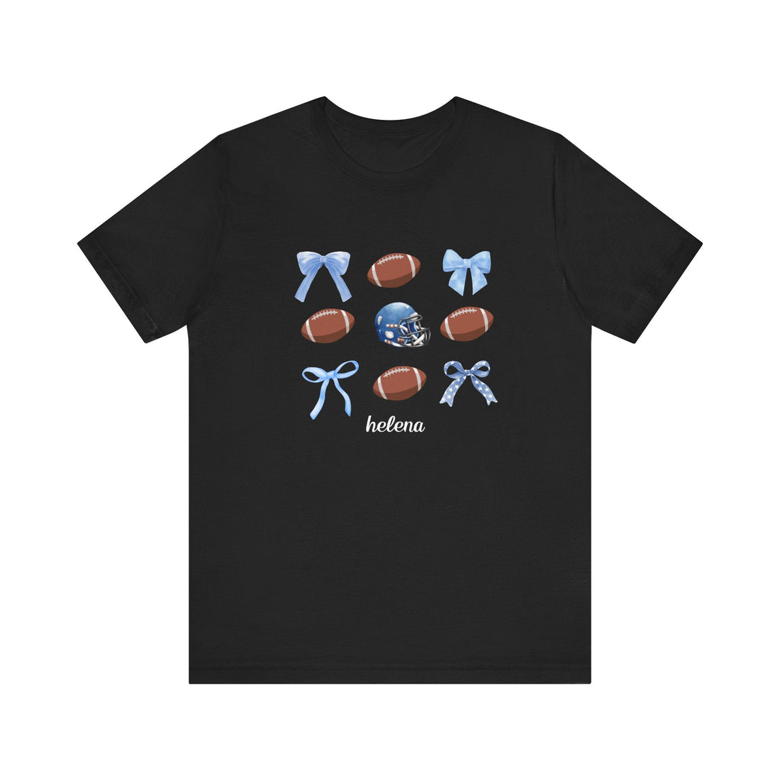 Helena - Balls & Bows Unisex Jersey Short Sleeve Tee - joyful