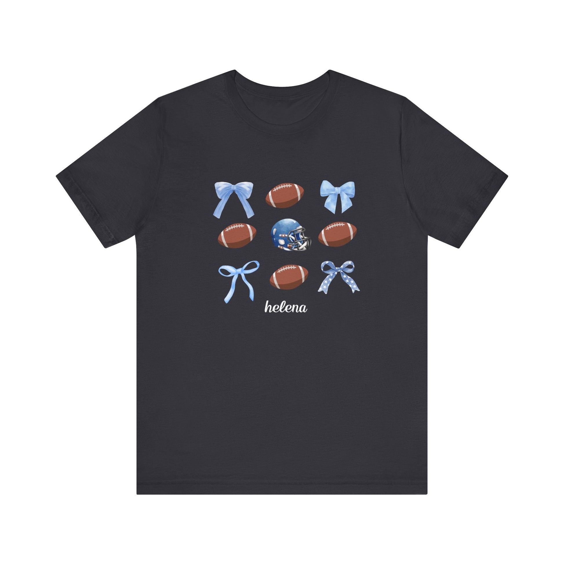 Helena - Balls & Bows Unisex Jersey Short Sleeve Tee - joyful