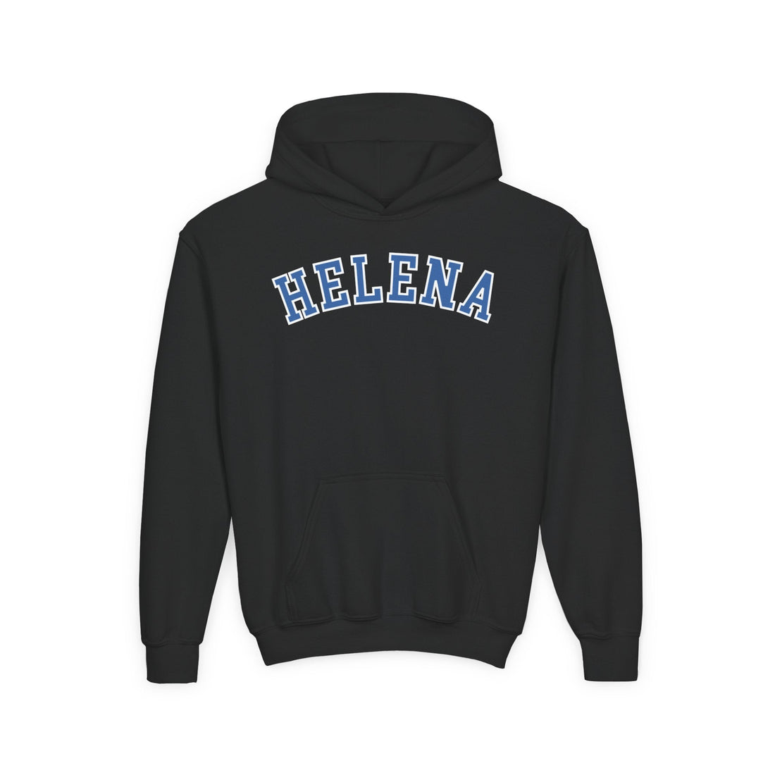Helena Block Style Youth Heavy Blend Hooded Sweatshirt - joyful