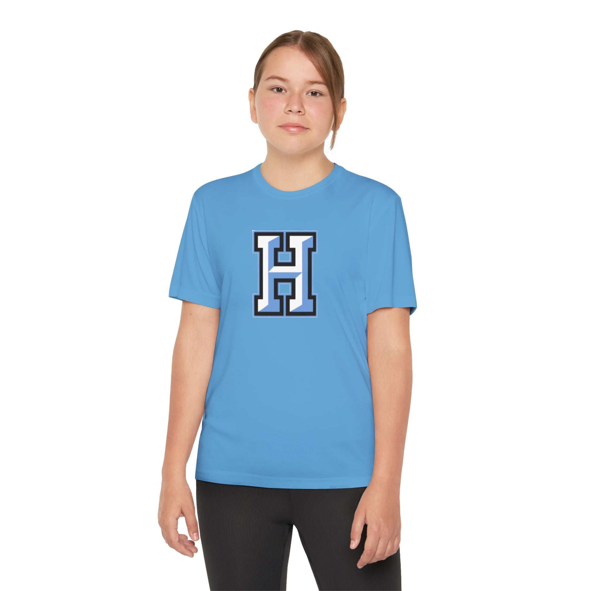 Helena H Youth Dri - fit Tshirt - joyful