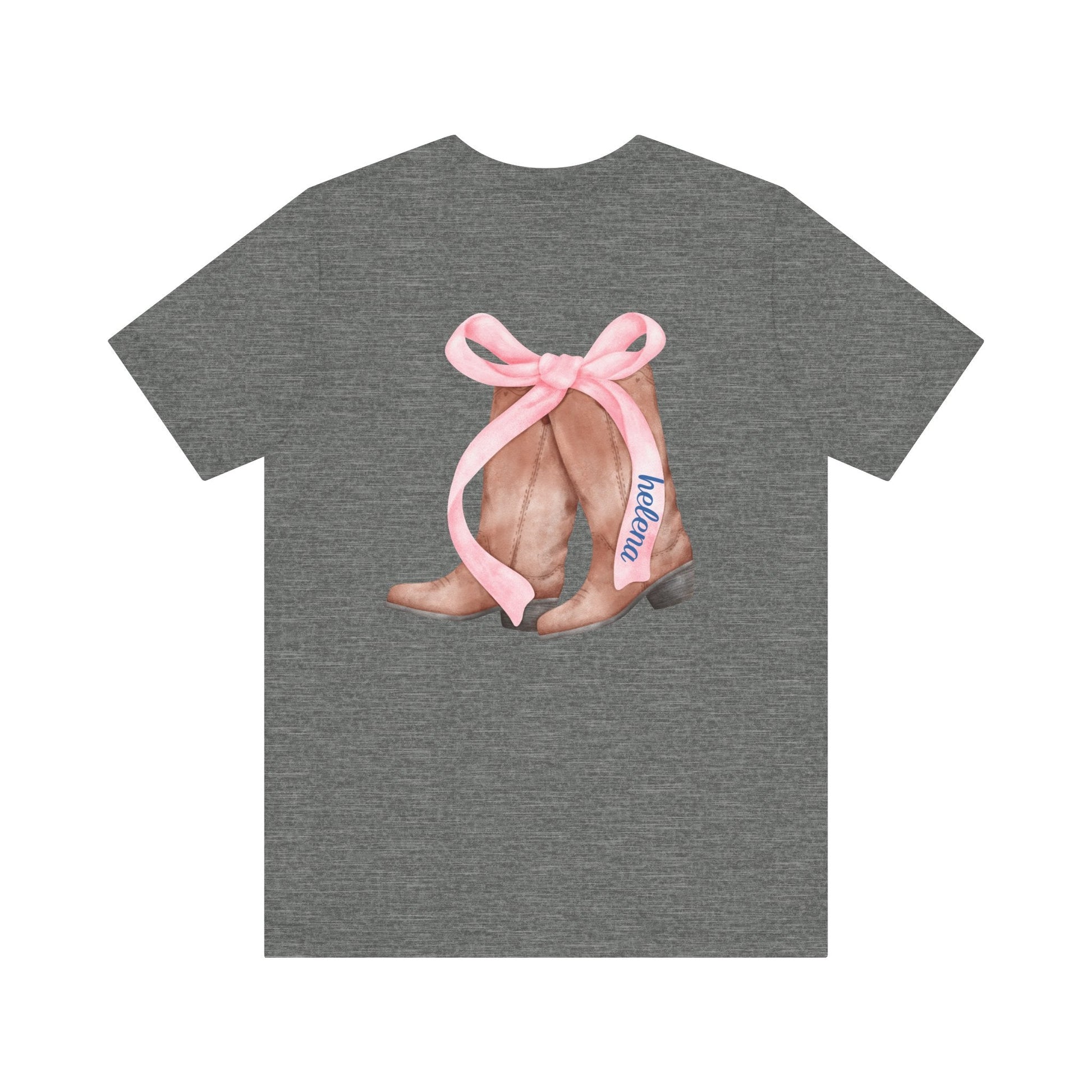 HL - Helena Boots Unisex Jersey Short Sleeve Tee - joyful